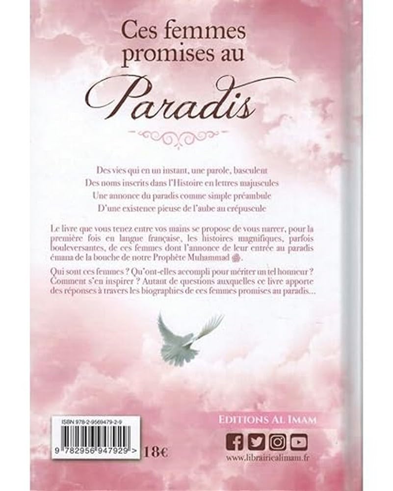 Ces Femmes promises au Paradis - Ahmad Khalil Jam'ah Al imam Livre Islam Femme 9782956947929 Librairie Musulmane Al-imen