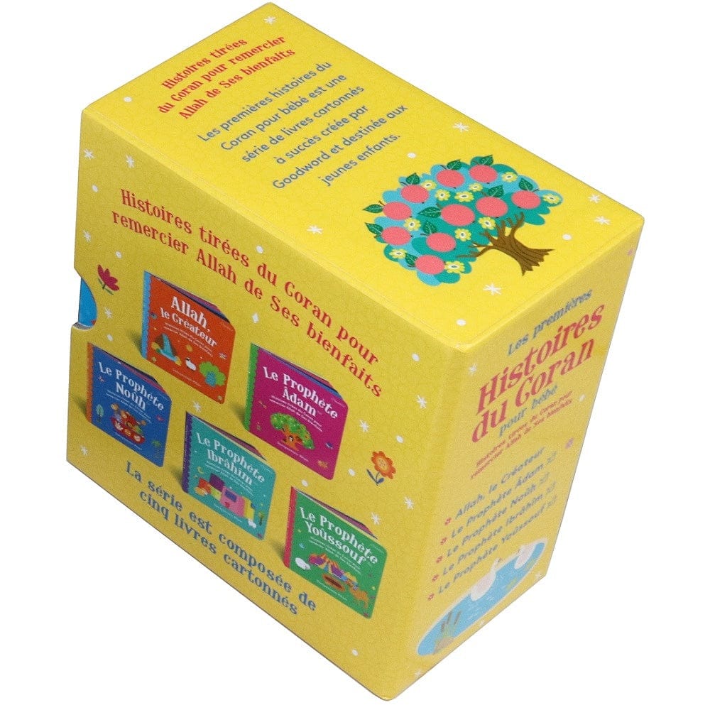 Coffret Les Premières Histoires du Coran pour Bébé — Volume 1 | Orientica | Livre Islam Illustré Orientica Livre Islam Enfant 9789394886018 Librairie Musulmane Al-imen