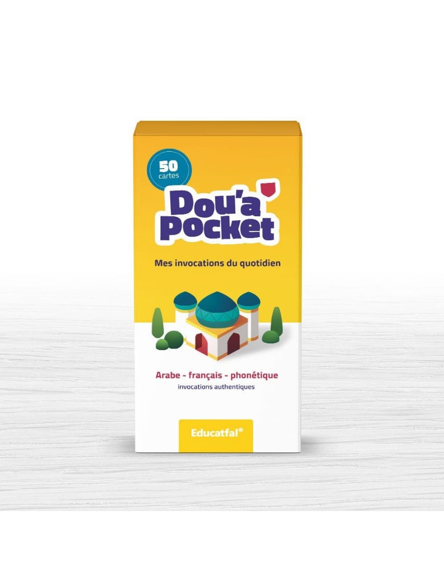 Dou’a Pocket - 50 jolies cartes d’invocations (Arabe, Français & Phonétique) - Educatfal - Al-Bayyinah