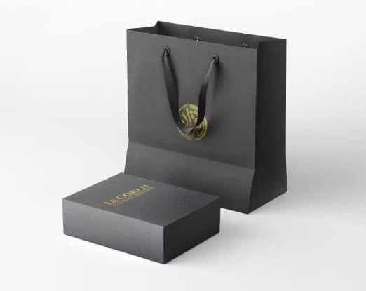 Le Coran et la traduction du sens de ses versets (Français/Arabe) - Coffret + Sac Moyen et Grand Format - Editions Tawbah Tawbah Coran Librairie Musulmane Al-imen