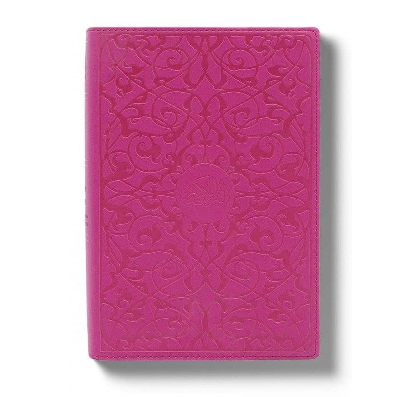 Le Noble Coran (Luxe/ Grand format/souple/tranche argenté) Traduction Professeur Mohamed Chiadmi - Edition Tawhid Tawhid Coran Rose / Pages argentées 9782848621302 Librairie Musulmane Al-imen