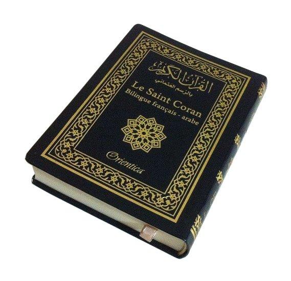 Le Saint Coran Bilingue français/arabe de poche (Couverture simili-cuir flexible) - Orientica Orientica Coran Noir 9782492023231 Librairie Musulmane Al-imen