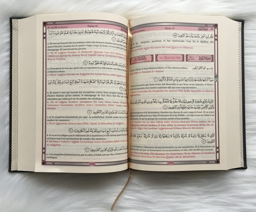 Livre Le Saint Coran Transcription Phonetique En Caracteres Latins... de Adapté du texte original