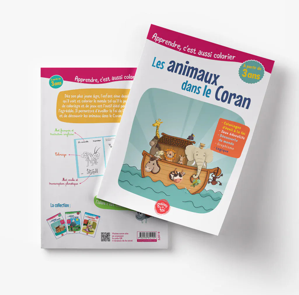 Les animaux dans le Coran - Graines de Foi Graines de Foi Livre Islam Enfant 9782931070215 Librairie Musulmane Al-imen