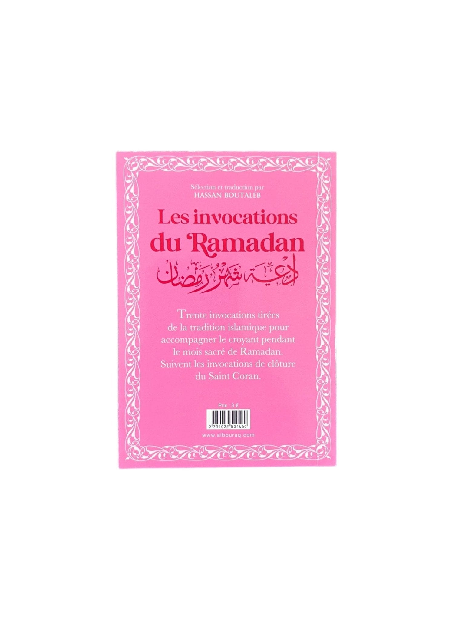 Livre Les Invocations Du Ramadan Bilingue Francais Arabe Hassan Bo... de Boutaleb Hassan
