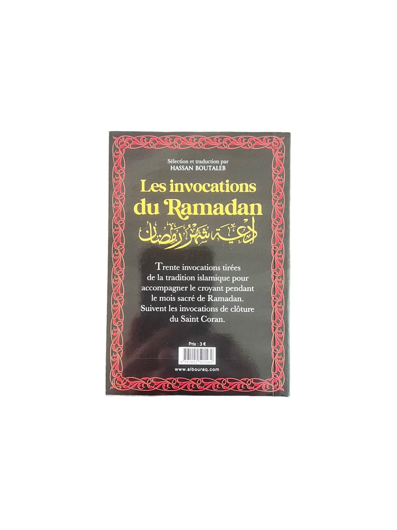 Livre Les Invocations Du Ramadan Bilingue Francais Arabe Hassan Bo... de Boutaleb Hassan