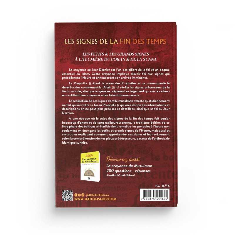 Les signes de la fin des temps - Dr Yûsuf al-Wâbil Al-Hadîth Livre Islam Hadith (Traditions Prophétiques) 9782875451699 Librairie Musulmane Al-imen