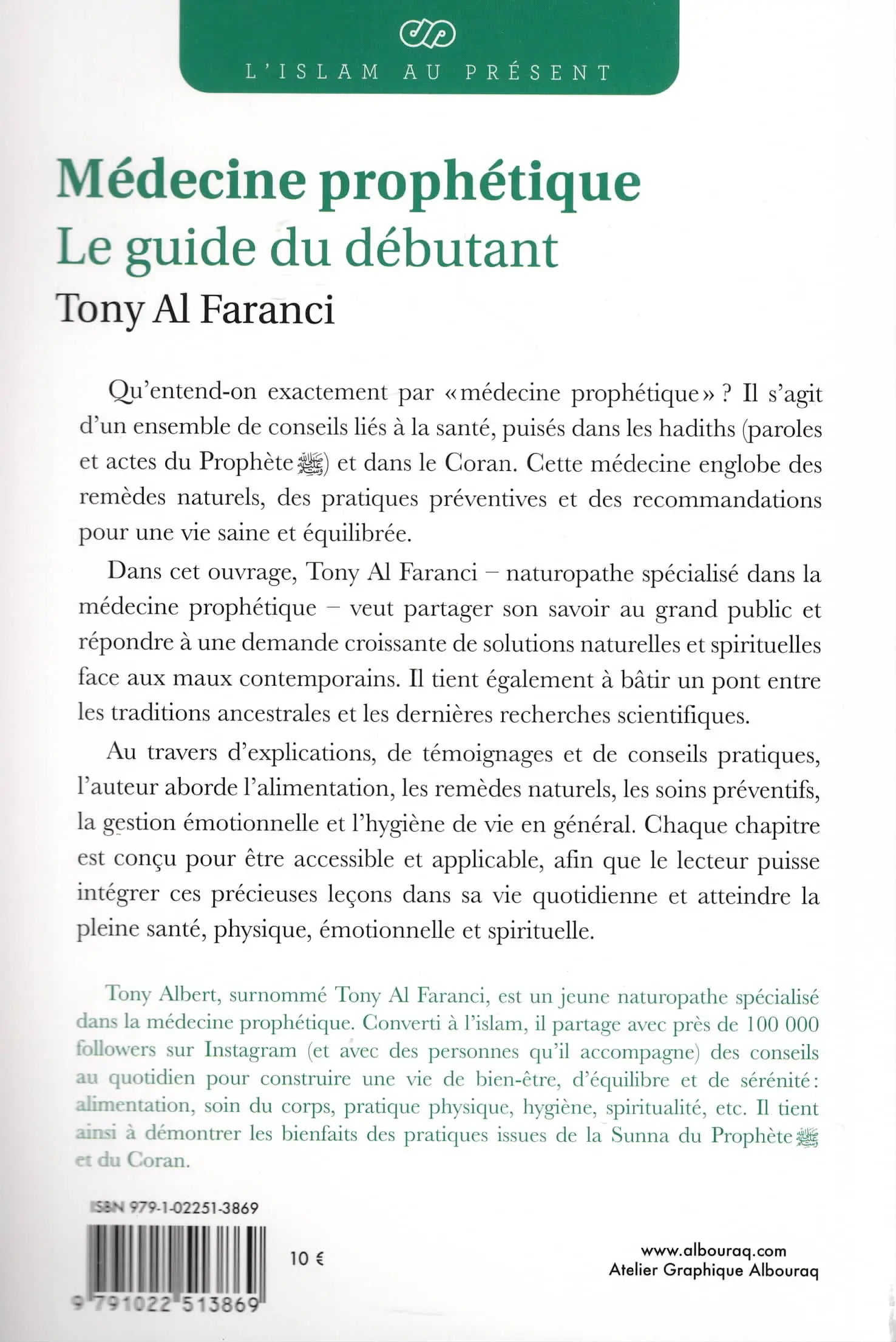 Livre Medecine Prophetique Le Guide Du Debutant
