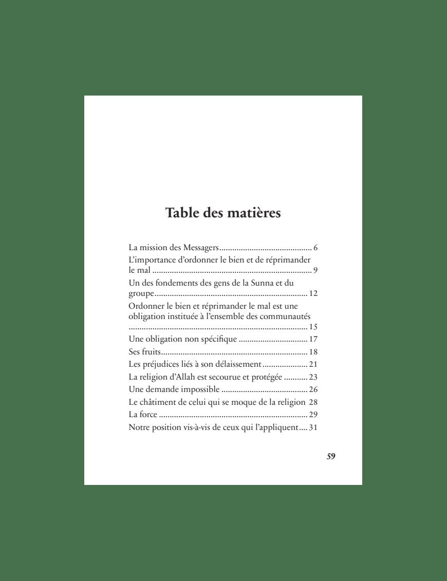 Ordonner le bien et réprimander le mal - ‘Abd al-Muhsin al-Qâsim - Al Bayyinah Al-Bayyinah Livre > Islam > Foi et Spiritualité 9782385550837 Librairie Musulmane Al-imen