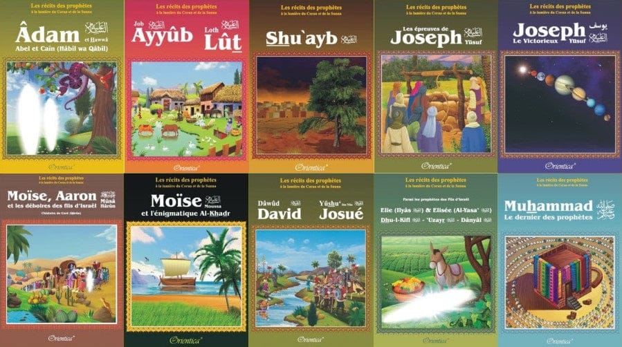 Pack Histoires des Prophètes 2ème Partie (10 livres) — Récits à la lumière du Coran et de la Sunna | Orientica Orientica Livre > Islam 9782492026256 Librairie Musulmane Al-imen
