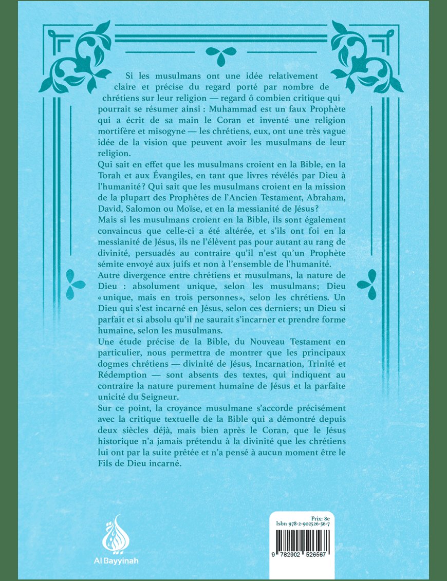 Regard musulman sur le christianisme - Rachid Maach - Bayyinah Al-Bayyinah Livre > Islam > Histoire du monde arabo-musulman 9782902526567 Librairie Musulmane Al-imen