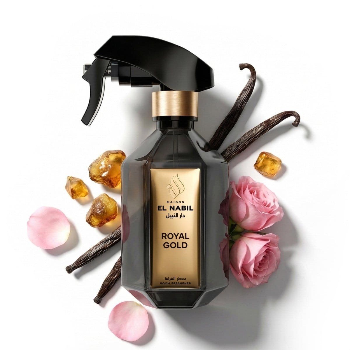Royal Gold - Room Freshener El Nabil Sprays rafraîchissants 5060815002991 Librairie Musulmane Al-imen