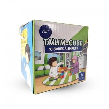 Ta'lim-cube - 10 cubes à empiler - apprendre sa religion et l'arabe MuslimKid Jeu Islam 56345645 Librairie Musulmane Al-imen