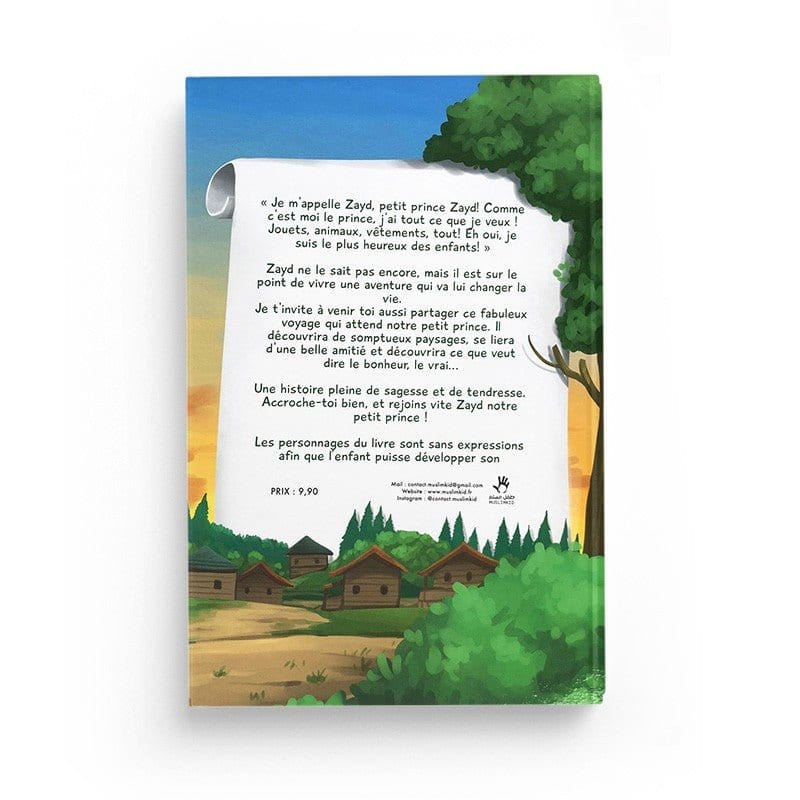Zayd, le petit prince MuslimKid Livre Islam Enfant 9782493483492 Librairie Musulmane Al-imen