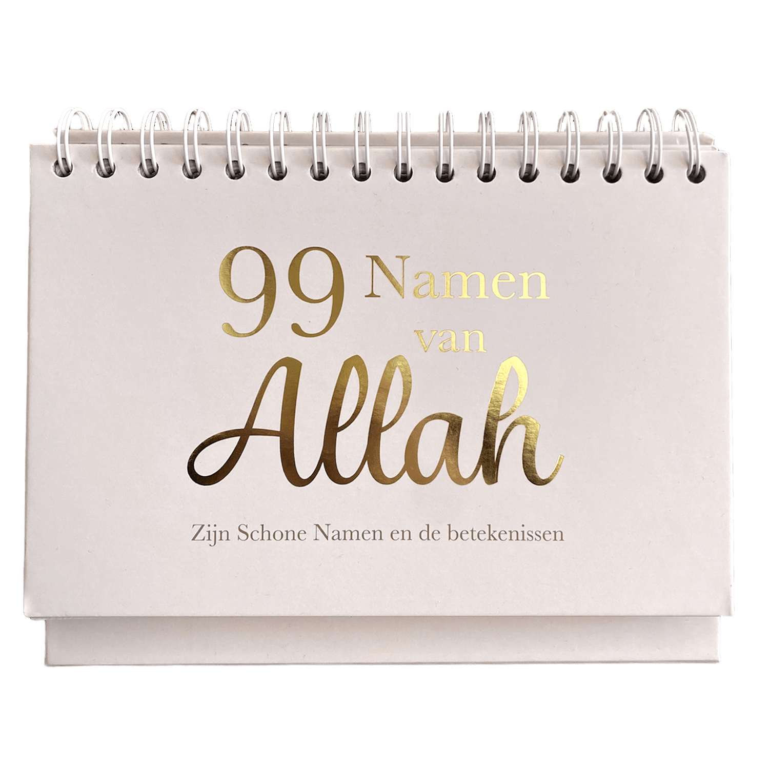99 Namen van Allah Kalender Hadieth Benelux Calendriers, organiseurs et agendas Crème 9789493281592 Librairie Musulmane Al-imen
