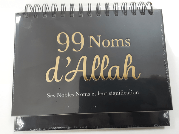 Calendrier des 99 Noms d'Allah – Ses Nobles Noms et leur signification Noir Al - imen