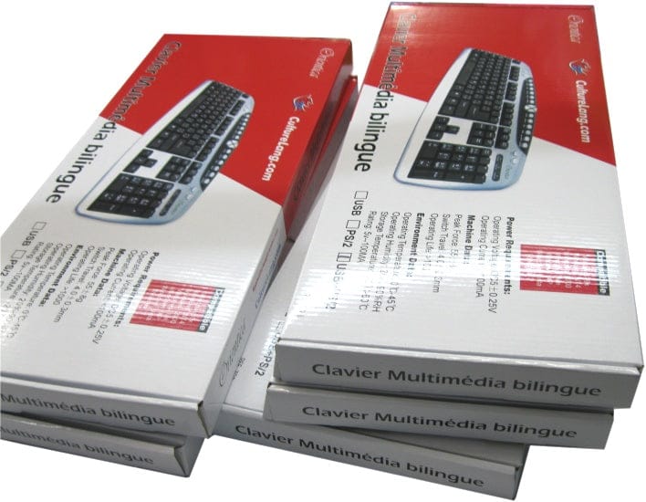 Clavier AZERTY Bilingue Français-Arabe USB Multimédia — Orientica | Informatique Islam Orientica Clavier 3760090457012 Librairie Musulmane Al-imen
