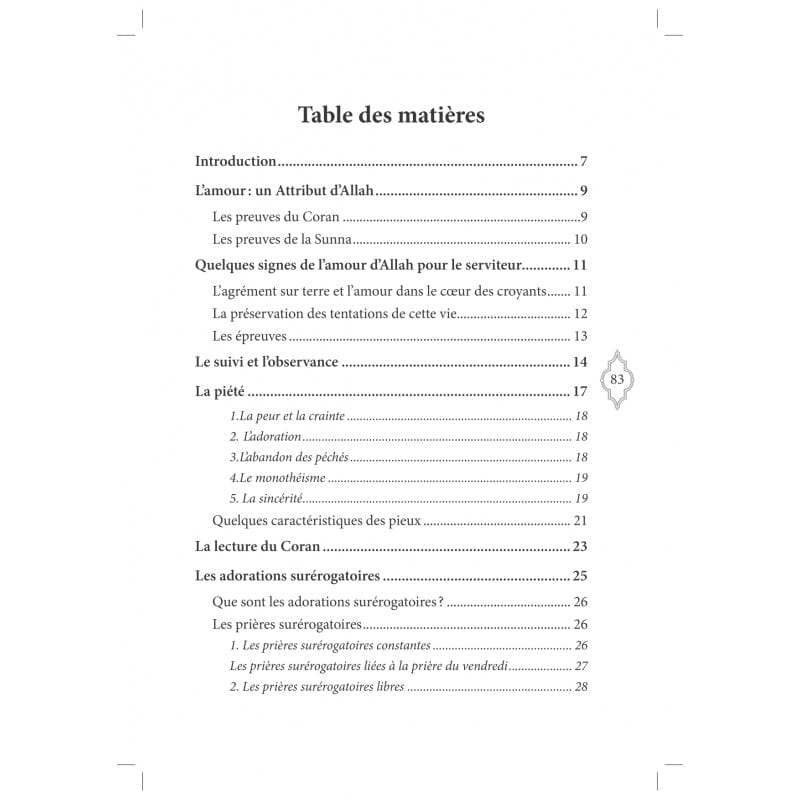 Comment gagner l'amour d'Allah par Faysal al Hâshidî Al-Hadîth Livre > Islam > Foi et Spiritualité 9782875452344 Librairie Musulmane Al-imen