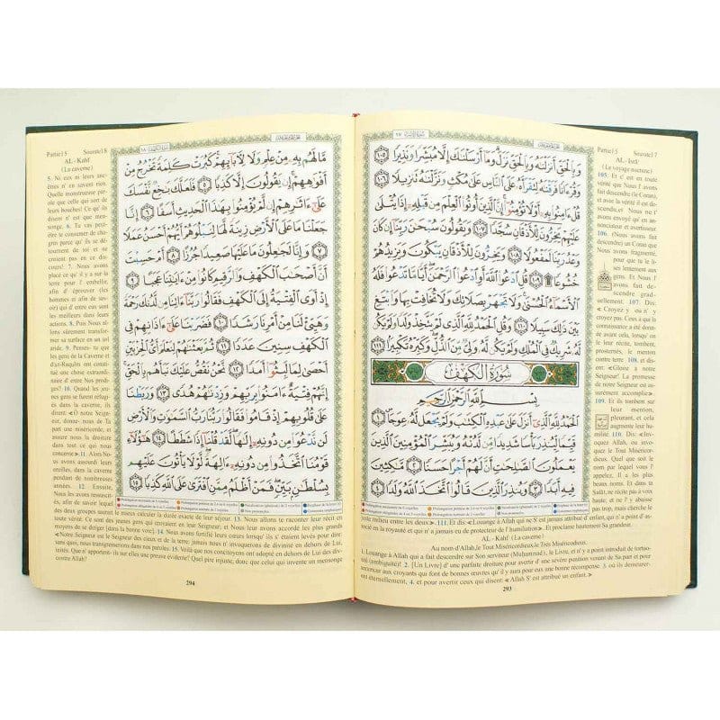 Coran Al-Tajwid (AR/FR) Index Des Concepts Et Themes 17x24cm Dar Al Ma'rifa Coran/Qur'an > Tajwid Hafs Librairie Musulmane Al-imen
