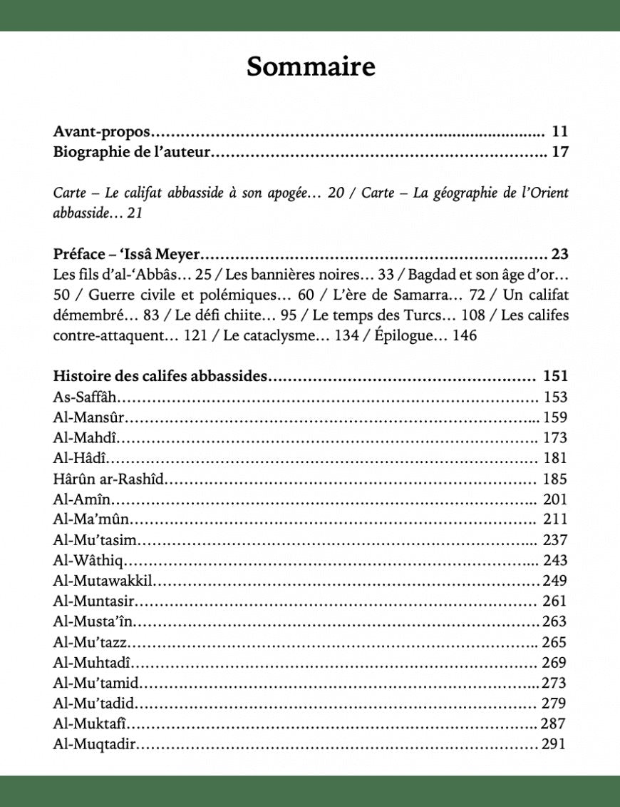 Histoire des califes abbassides - Jalal as-din as-suyuti - Ribat - Éditions Ribât Ribât Livre > Islam > Histoire du monde arabo-musulman 9782491948153 Librairie Musulmane Al-imen