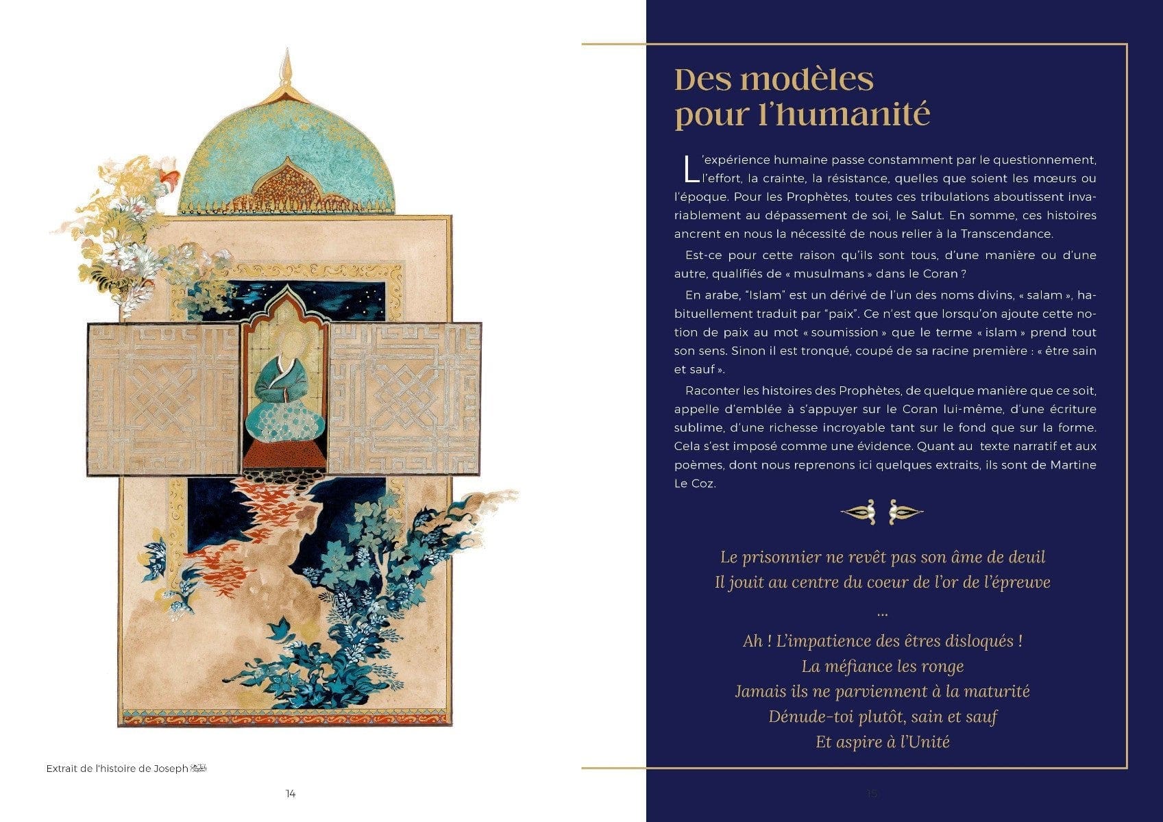 Histoires des prophètes dans le coran de Martine Lecoz Al Bouraq Livre > Islam > Prophètes et Compagnons 9791022505017 Librairie Musulmane Al-imen