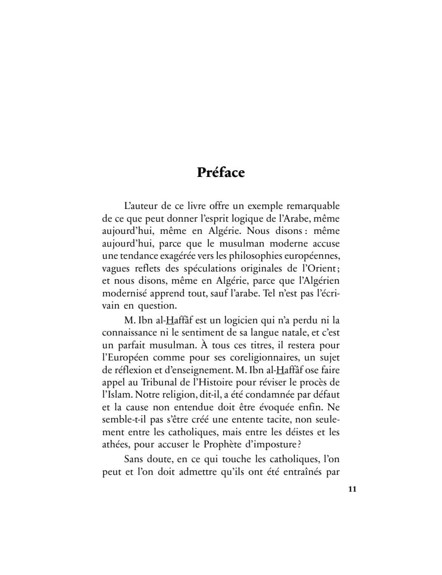 Introduction à l'étude de l'Islam - ‘Abd al-Rahmân Ibn al-Haffâf - Al Bayyinah Al-Bayyinah Livre > Islam 9782385551049 Librairie Musulmane Al-imen