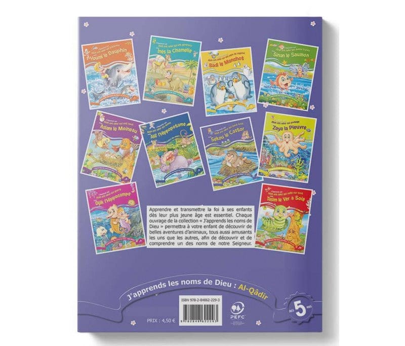 J'apprends que Allah est celui qui peut tout avec Sékou le castor Tawhid Livre Islam Enfant 9782848622293 Librairie Musulmane Al-imen