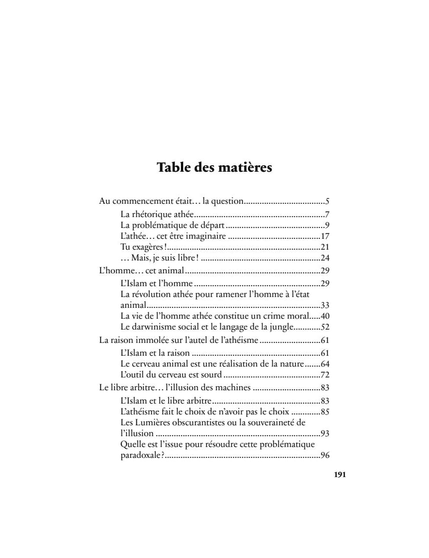 L'athéisme : l'hypothèse impossible - Dr. Sami 'Ameri - Al Bayyinah Al-Bayyinah Livre > Islam 9782385550790 Librairie Musulmane Al-imen