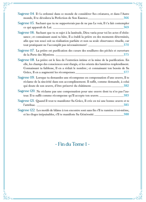 L'éveil des aspirations spirituelles - Commentaire des Sagesses d'Ibn 'Atâ' Allâh Al Bouraq Livres > Islam > Spiritualité 9791022504911 Librairie Musulmane Al-imen