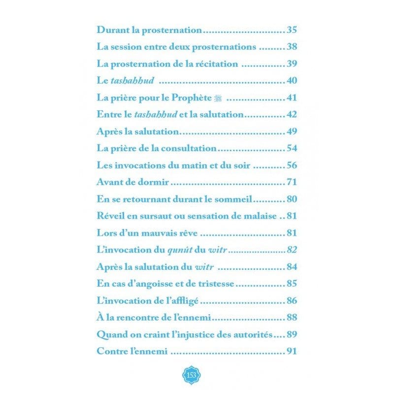 La citadelle du musulman de Sa‘îd al-Qahtânî Al-Hadîth Livre > Islam > Invocations (Dou'as) > Citadelle du Musulman Librairie Musulmane Al-imen