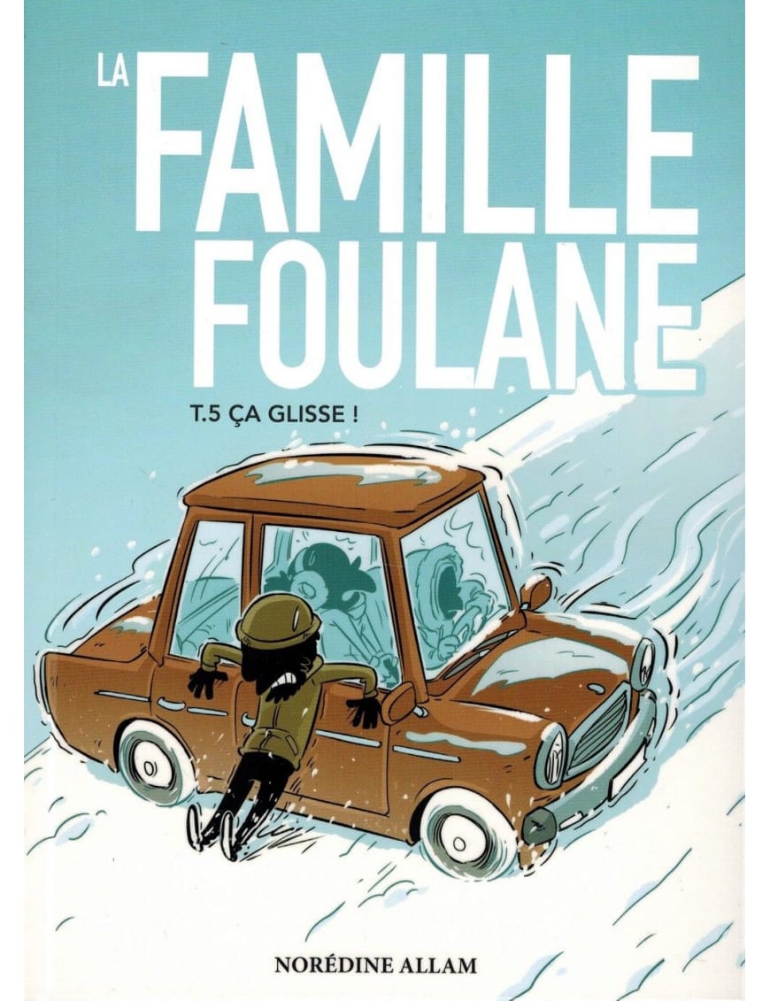 La Famille Foulane (Tome 5) - Ça glisse - BDouin - BDouin BDouin Livre Islam Enfant 9789998797895 Librairie Musulmane Al-imen