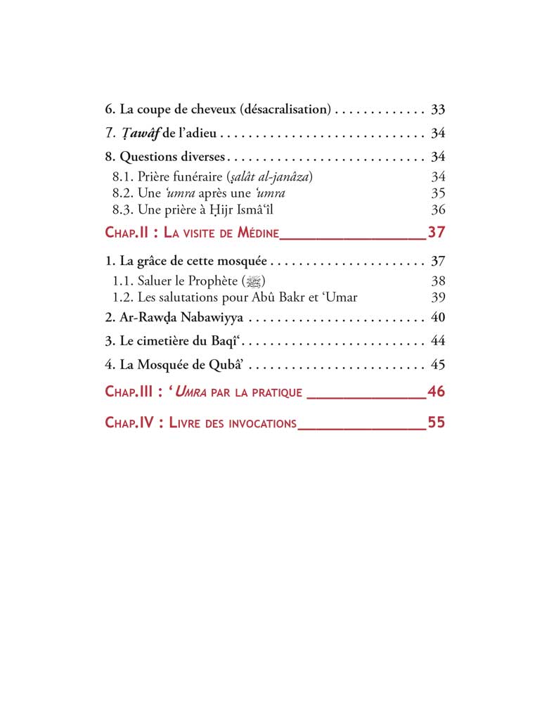 La 'Umra pas à pas Tawhid Livre Islam Hajj et Omra/Umra (Pèlerinage) 9782848621586 Librairie Musulmane Al-imen