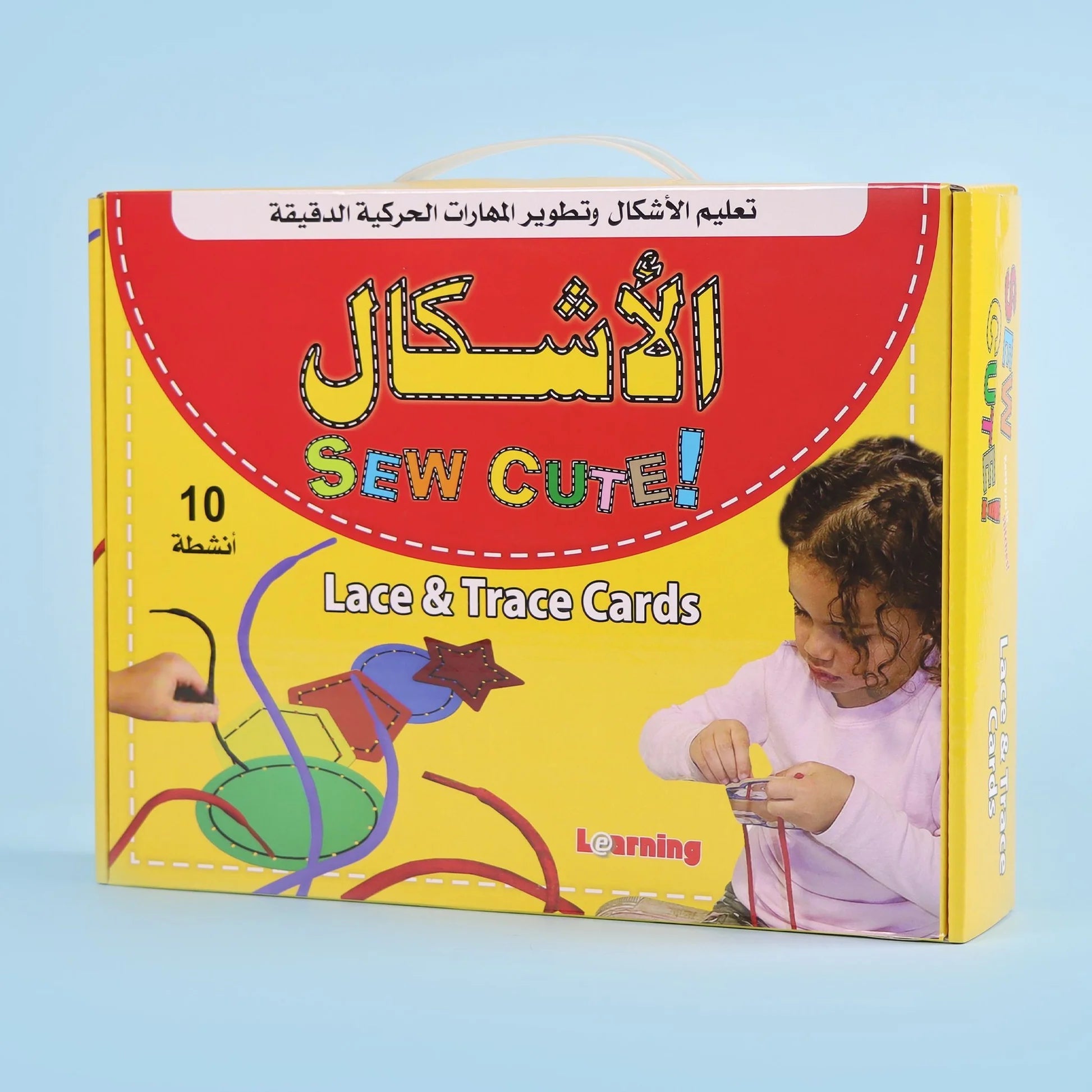 | Lace & Trace Cards البطاقات المثقوبة: الأشكال Al - imen