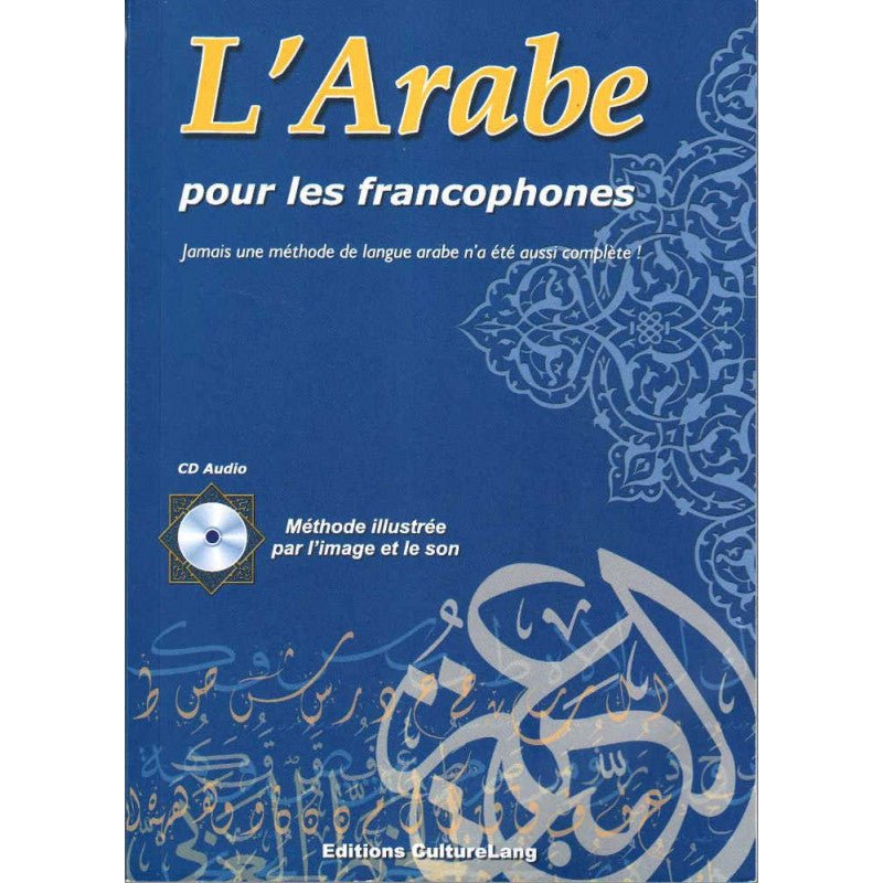 L'Arabe pour les francophones (Livre+ CD audio ) - GRAND FORMAT disponible chez Al - imen