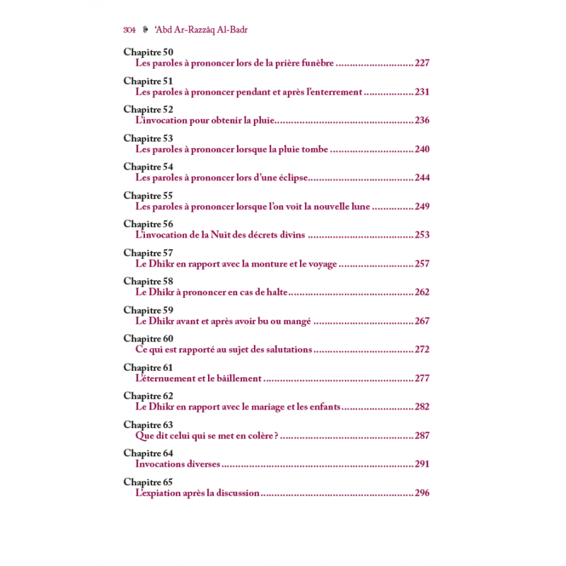 Le Dhikr Du Jour Et De La Nuit Al-Hadîth Livres > Islam > Invocations (Dou'as) 9782875452436 Librairie Musulmane Al-imen