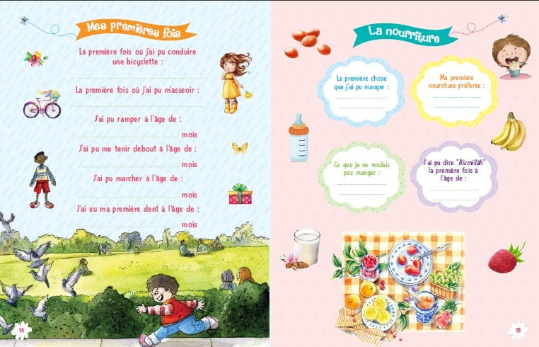 Le Livre de Mon Bébé Musulman (Bleu) — Orientica | Album Souvenir Islam Orientica Livre Islam Enfant 9789386589033 Librairie Musulmane Al-imen