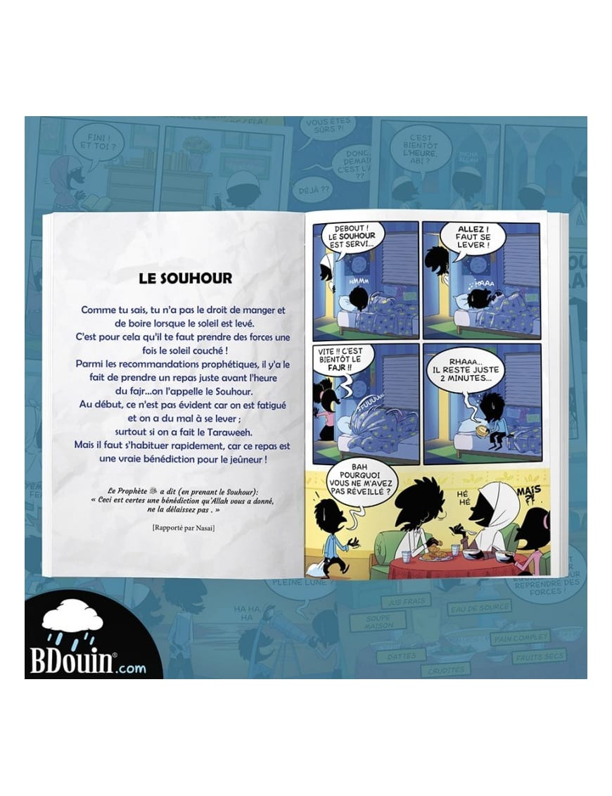 Le mois béni du Ramadan - BDouin - BDouin BDouin Livre Islam Enfant 9791096832101 Librairie Musulmane Al-imen