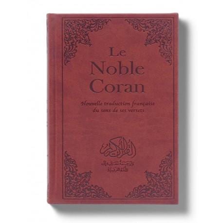 Le Noble Coran Bilingue : Nouvelle Traduction française du Sens de ses Versets Tawhid Coran Marron 9782848621142 Librairie Musulmane Al-imen