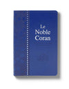 Le Noble Coran Excellence Bilingue de Poche avec Codes QR (Audio) Bleu Al - imen