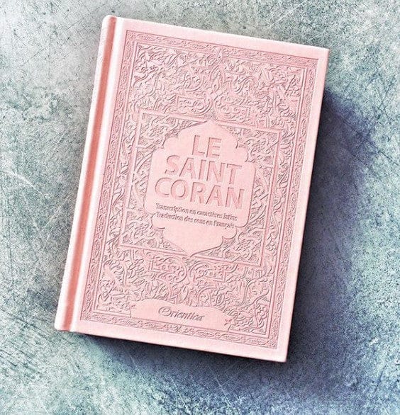 Le Saint Coran Arabe / Français / Phonétique — Couverture Cuir Rose Clair | Orientica Orientica Coran / Qur'an > Arabe Français Phonétique 9782356352002 Librairie Musulmane Al-imen