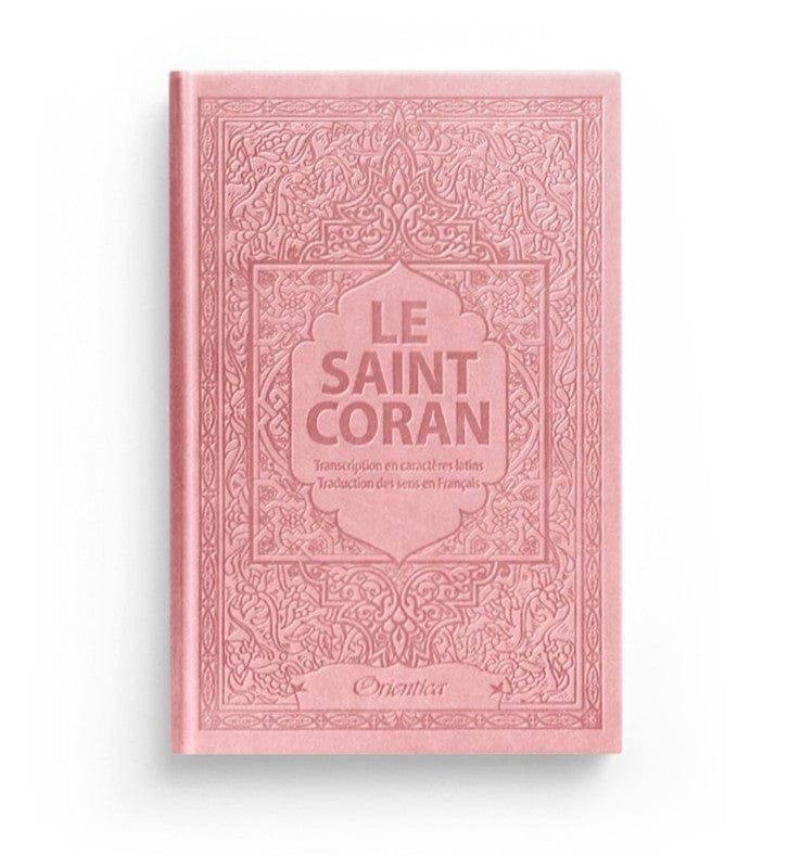 Le Saint Coran Arabe / Français / Phonétique — Couverture Cuir Rose Clair | Orientica Orientica Coran / Qur'an > Arabe Français Phonétique 9782356352002 Librairie Musulmane Al-imen