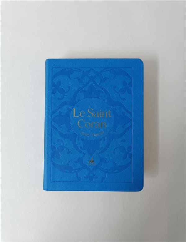 Le Saint Coran Bilingue (Arabe - Français) - Poche (Al Bouraq) Al Bouraq Coran Bleu Ciel 9791022505109 Librairie Musulmane Al-imen