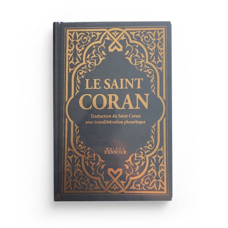 Le Saint Coran gris foncé doré - Arc-En-Ciel - Français-Arabe-Phonétique Maison d'Ennour Coran / Qur'an > Arabe Français Phonétique 2752403437 Librairie Musulmane Al-imen