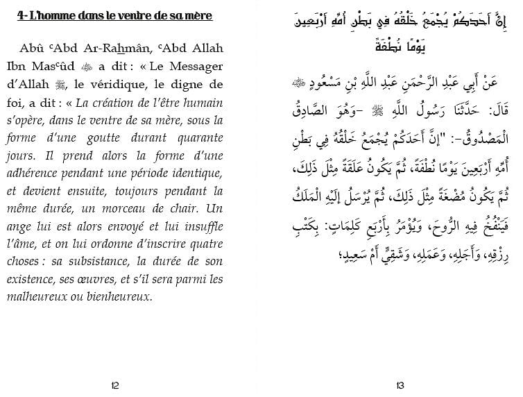 Les 40 Hadiths An-Nawawî — Bilingue Français/Arabe | Orientica | Couverture Rose Orientica Livre > Islam 9782356353887 Librairie Musulmane Al-imen