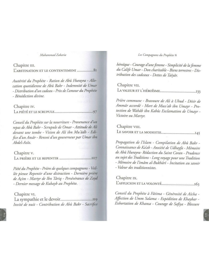 Les Compagnons du Prophète de l'Islam - Récits extraordinaires et émouvants - Muhammad Zakaria - IQRA - Éditions Iqra Iqra Livre > Islam > Biographie 9782916316819 Librairie Musulmane Al-imen