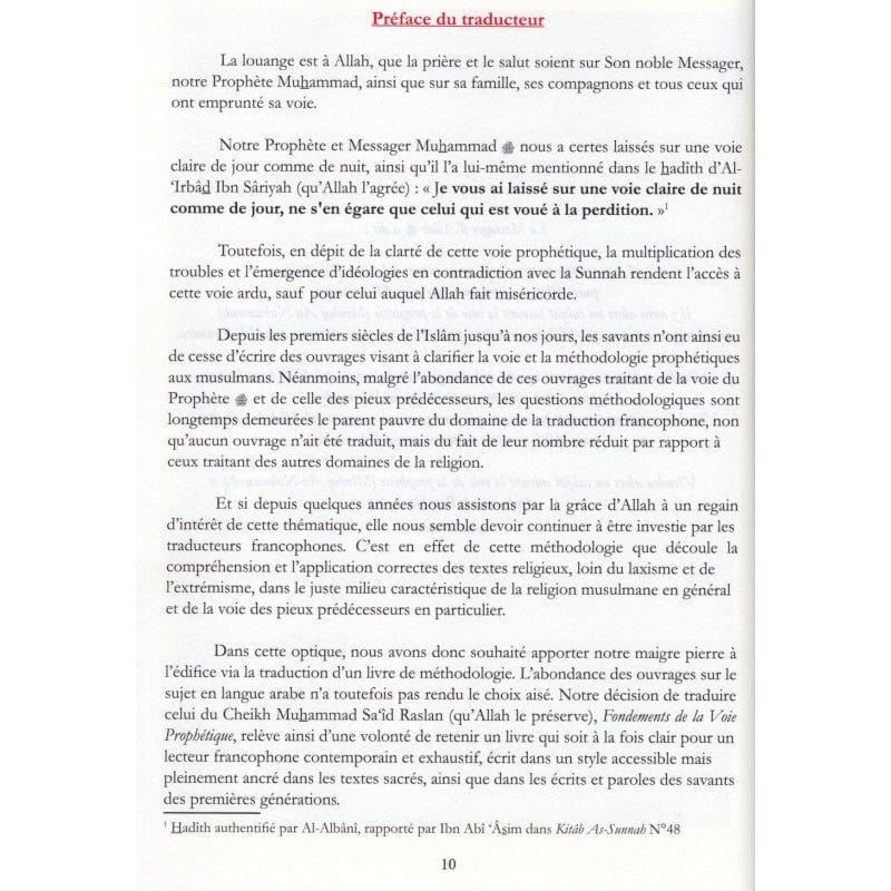 Mac Raslan Les Fondement de la Voie Prophétique - Muhammad Ibn Said Raslan ...