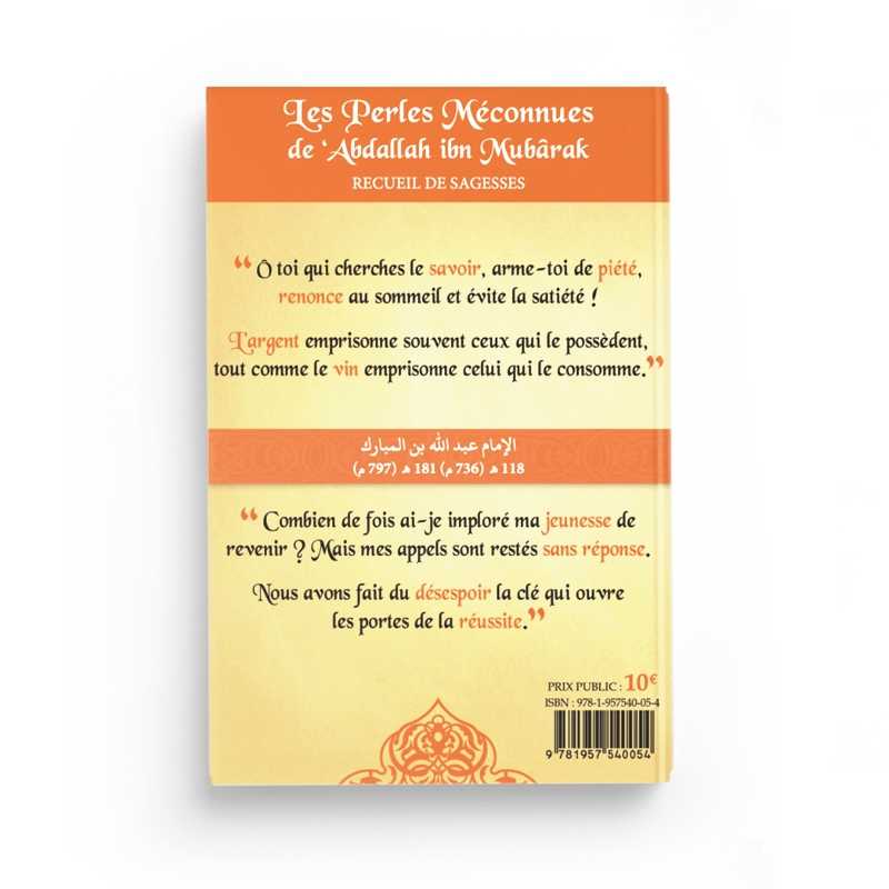 Les Perles Méconnues D'Abdallah Ibn Mubarak disponible chez Al - imen