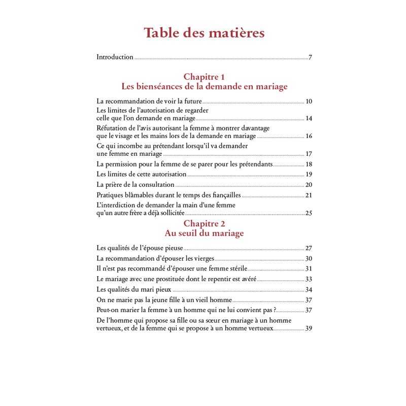 Les règles du mariage - Le livre indispensable pour réussir son mariage - Nouvelle édition - Amr 'Abd al-Mun'im Salîm Al-Hadîth Livre Islam Mariage 9782875452184 Librairie Musulmane Al-imen