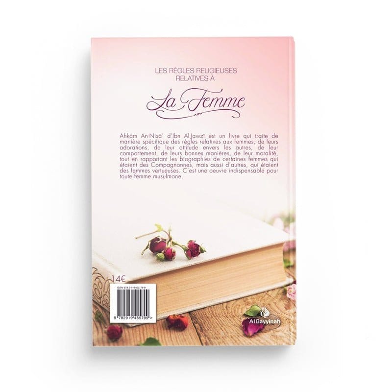 Les règles religieuses relatives à la femme Al-Bayyinah Livre Islam Femme 9782919455799 Librairie Musulmane Al-imen