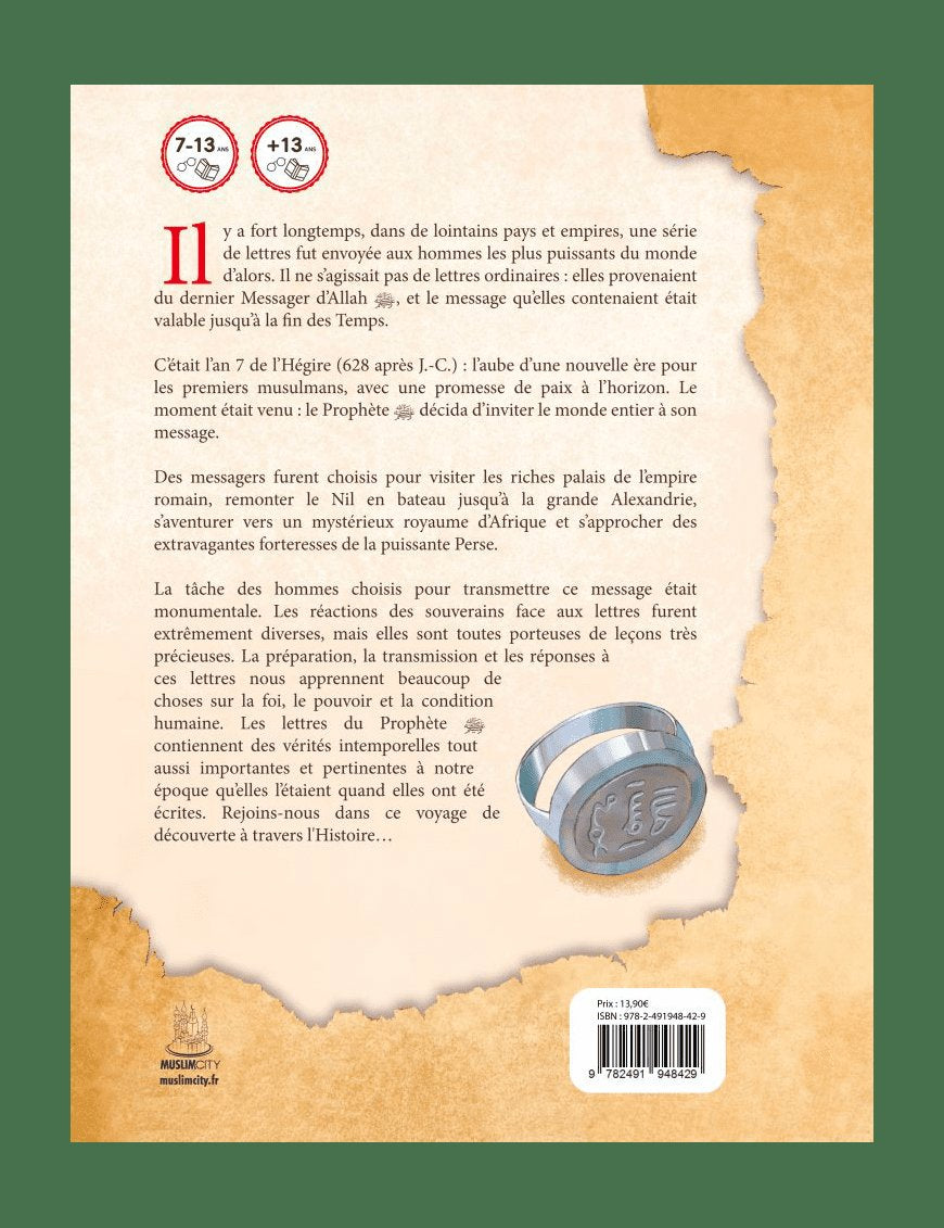 Lettres d'un Prophète - Zimarina Sarwar - MuslimCity - Éditions Tasnîm Tasnîm Livre > Islam > Foi et Spiritualité 9782953220070 Librairie Musulmane Al-imen